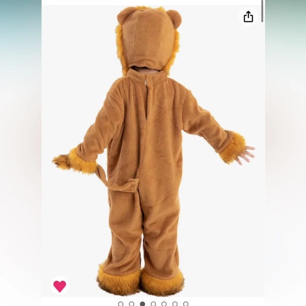 Lion costume, 3-4 T - Picture 3 of 4